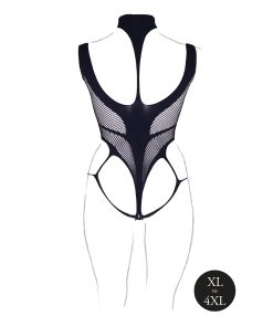Le Desir Shade Cyllene Xlviii Bodysuit With Turtleneck Black Queen Size