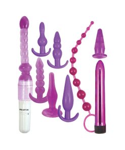 Purple Elite Collection Supreme Anal Play Kit Purple