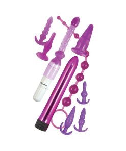Purple Elite Collection Supreme Anal Play Kit Purple