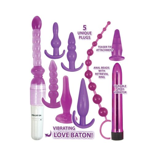 Purple Elite Collection Supreme Anal Play Kit Purple - Image 4