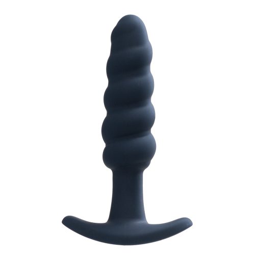 Vedo Twist Rechargeable Silicone Vibrating Anal Plug Black - Image 2