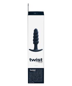 Vedo Twist Rechargeable Silicone Vibrating Anal Plug Black