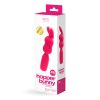 Vedo Hopper Bunny Rechargeable Silicone Mini Wand Vibrator Pink