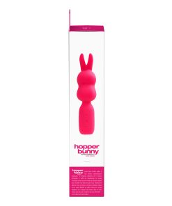 Vedo Hopper Bunny Rechargeable Silicone Mini Wand Vibrator Pink