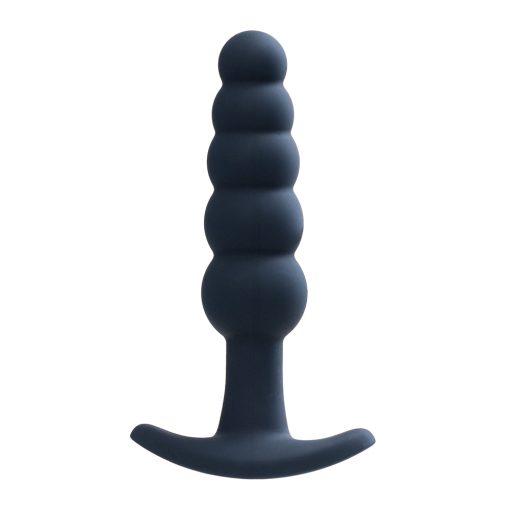 Vedo Plug Rechargeable Silicone Vibrating Anal Plug Black - Image 2