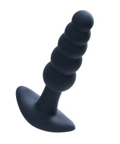 Vedo Plug Rechargeable Silicone Vibrating Anal Plug Black