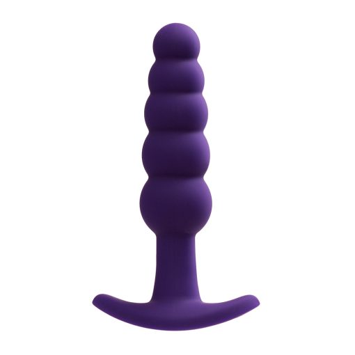 Vedo Plug Rechargeable Silicone Vibrating Anal Plug Purple - Image 2