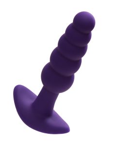 Vedo Plug Rechargeable Silicone Vibrating Anal Plug Purple