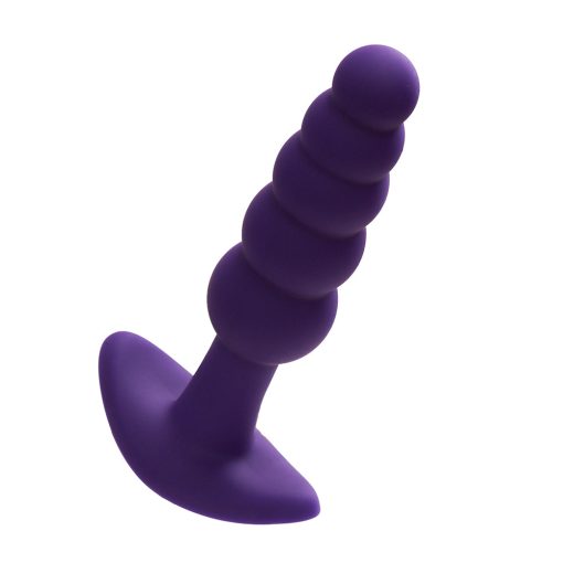Vedo Plug Rechargeable Silicone Vibrating Anal Plug Purple - Image 3