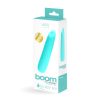 Vedo Boom Rechargeable Warming Silicone Slimline Vibrator Turquoise