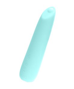 Vedo Boom Rechargeable Warming Silicone Slimline Vibrator Turquoise