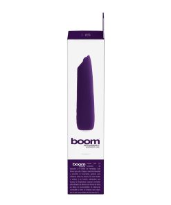 Vedo Boom Rechargeable Warming Silicone Slimline Vibrator Purple