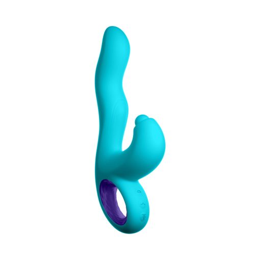 FemmeFunn Klio – Triple Action Thumping Rabbit Vibrator (Turquoise) - Image 2
