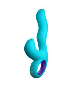 FemmeFunn Klio – Triple Action Thumping Rabbit Vibrator (Turquoise)