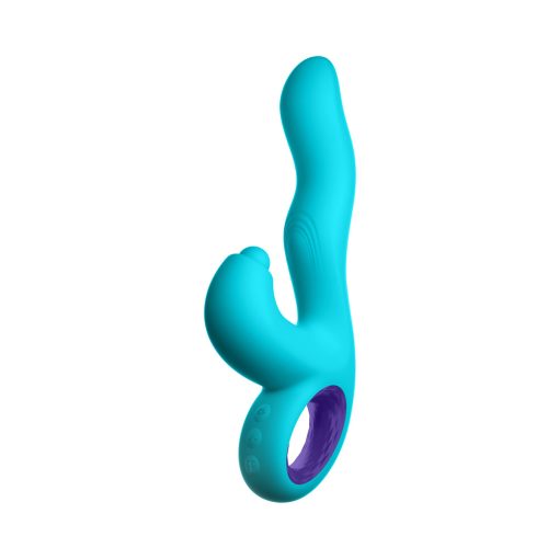 FemmeFunn Klio – Triple Action Thumping Rabbit Vibrator (Turquoise) - Image 8