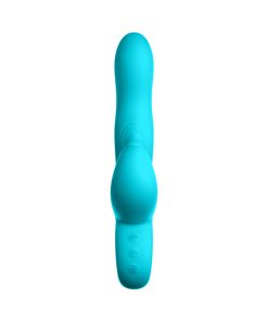 FemmeFunn Klio – Triple Action Thumping Rabbit Vibrator (Turquoise)