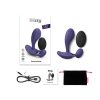 Love To Love Witty Rechargeable Remote-Controlled Silicone P & G Vibrator Midnight Indigo