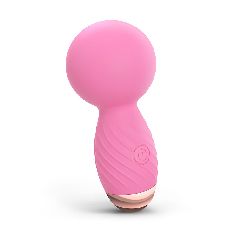 Love To Love Itsy Bitsy Rechargeable Silicone Mini Wand Vibrator Pink Passion 3 Love To Love Itsy Bitsy Rechargeable Silicone Mini Wand Vibrator Pink Passion - Image 3