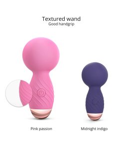Love To Love Itsy Bitsy Rechargeable Silicone Mini Wand Vibrator Pink Passion 10 Love To Love Itsy Bitsy Rechargeable Silicone Mini Wand Vibrator Pink Passion