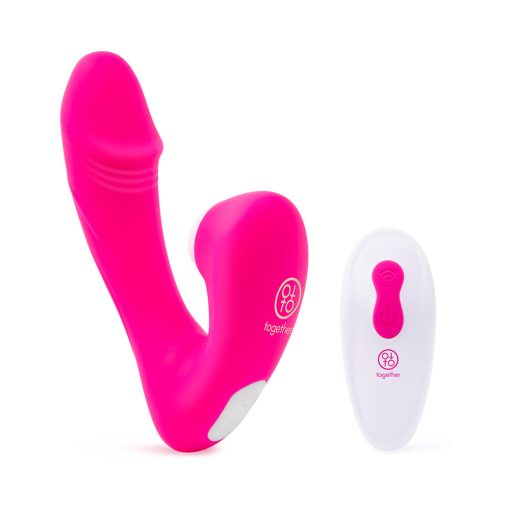 Together Internal Kiss Remote Control Vibe Pink - Image 3
