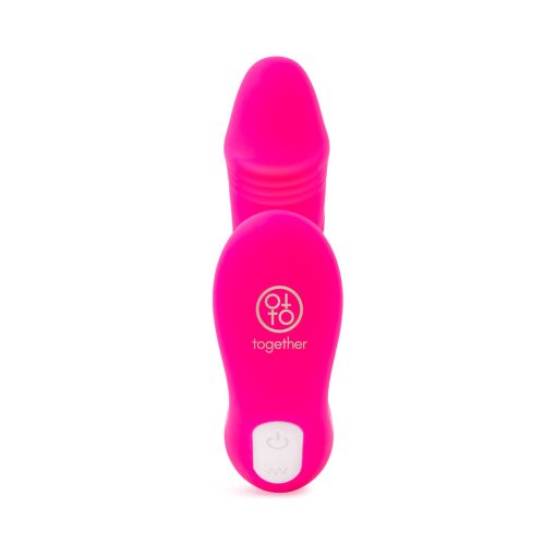 Together Internal Kiss Remote Control Vibe Pink - Image 5