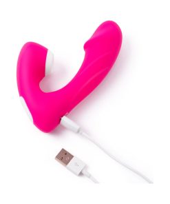 Together Internal Kiss Remote Control Vibe Pink