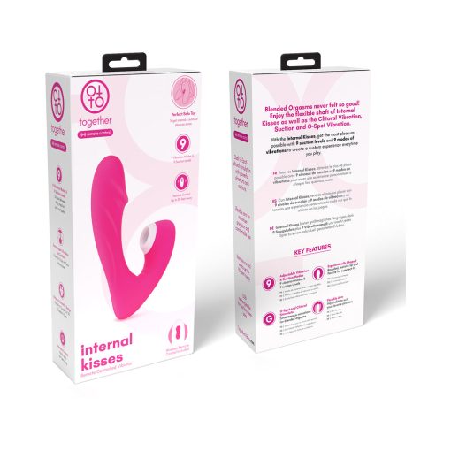 Together Internal Kiss Remote Control Vibe Pink - Image 12