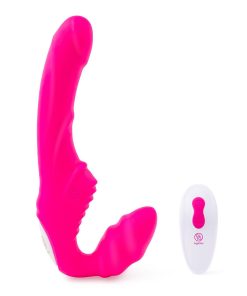 Together Strapless Remote Control Vibrator Pink