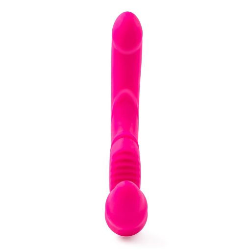 Together Strapless Remote Control Vibrator Pink - Image 4