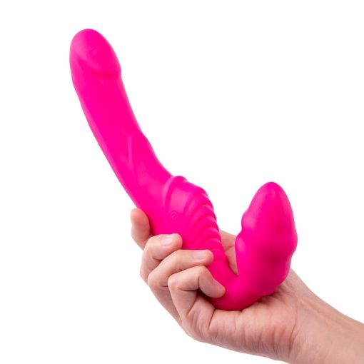 Together Strapless Remote Control Vibrator Pink - Image 6