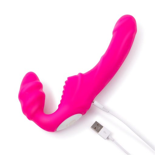Together Strapless Remote Control Vibrator Pink - Image 8