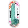 Sweet Sex Cumdrop Bendable 9 In. Jelly Dildo Aqua
