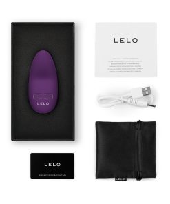 Lelo Lily 3 Rechargeable Mini Silicone Vibrator Dark Plum