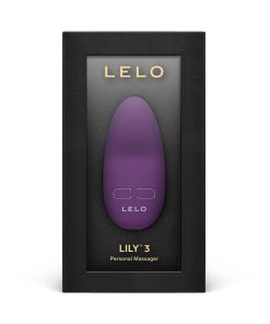 Lelo Lily 3 Rechargeable Mini Silicone Vibrator Dark Plum