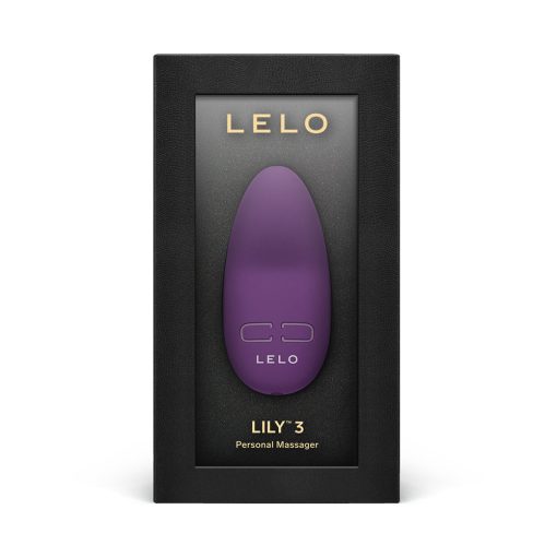 Lelo Lily 3 Rechargeable Mini Silicone Vibrator Dark Plum - Image 3
