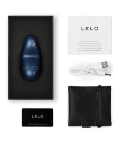 Lelo Nea 3 Mini Silicone Vibrator Alien Blue