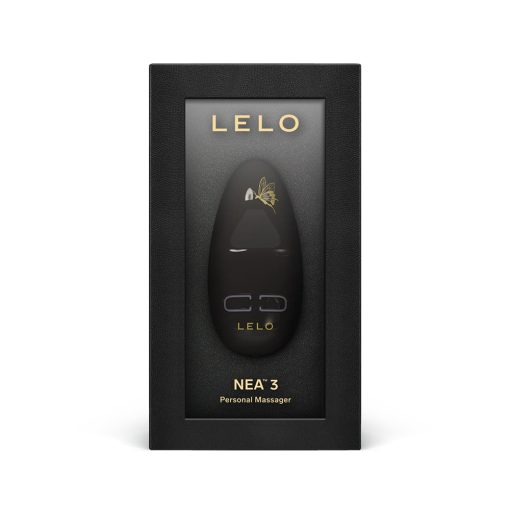 Lelo Nea 3 Rechargeable Mini Silicone Vibrator Black - Image 4