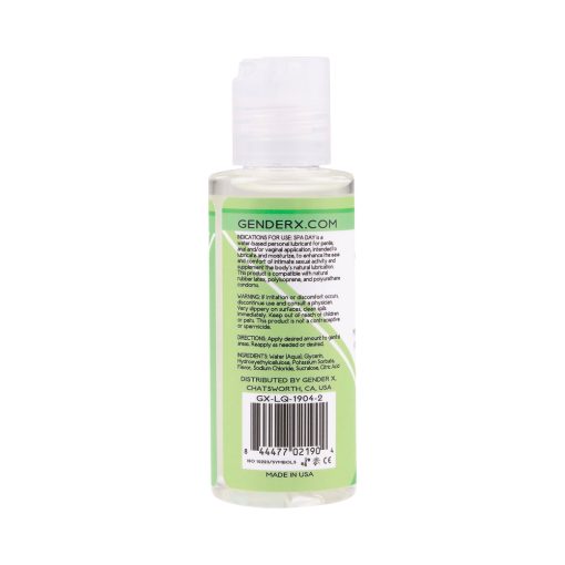 Lime & Cucumber Flavored Water-Based Lubricant 2 Oz.