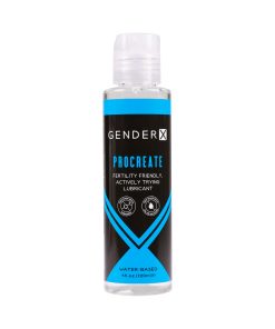 Gender X Procreate Fertility Friendly Water-Based Personal Lubricant 4 Oz.