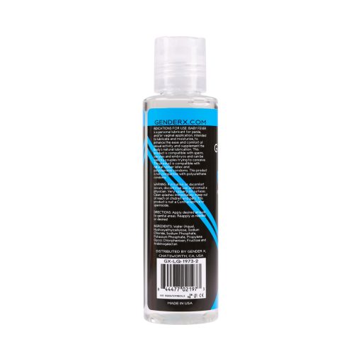 Gender X Procreate Fertility Friendly Water-Based Personal Lubricant 4 Oz. - Image 2