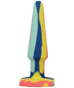 A-Play Groovy 5 In. Silicone Anal Plug Sunrise