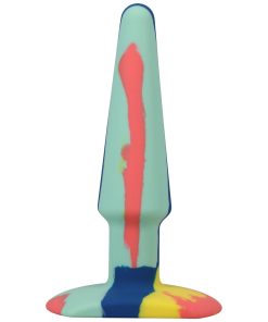 A-Play Groovy 5 In. Silicone Anal Plug Sunrise