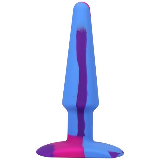 A-Play Groovy 5 In. Silicone Anal Plug Berry - Image 4