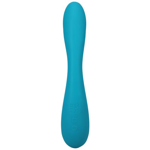 This Product Sucks Rechargeable Bendable Dual Ended Silicone Sucking Clitoral Stimulator & G-Spot Vibrator Teal - Image 7