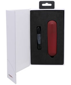 This Product Sucks Rechargeable Silicone Lipstick Sucking Clitoral Stimulator Red