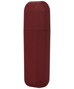 This Product Sucks Rechargeable Silicone Lipstick Sucking Clitoral Stimulator Red