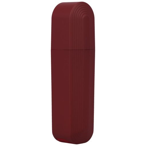 This Product Sucks Rechargeable Silicone Lipstick Sucking Clitoral Stimulator Red - Image 7