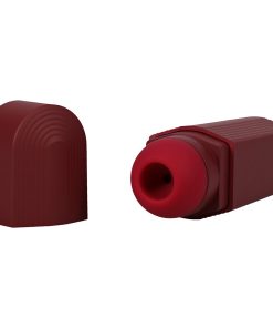 This Product Sucks Rechargeable Silicone Lipstick Sucking Clitoral Stimulator Red