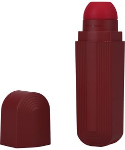 This Product Sucks Rechargeable Silicone Lipstick Sucking Clitoral Stimulator Red