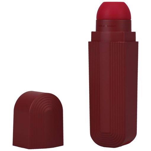 This Product Sucks Rechargeable Silicone Lipstick Sucking Clitoral Stimulator Red - Image 9